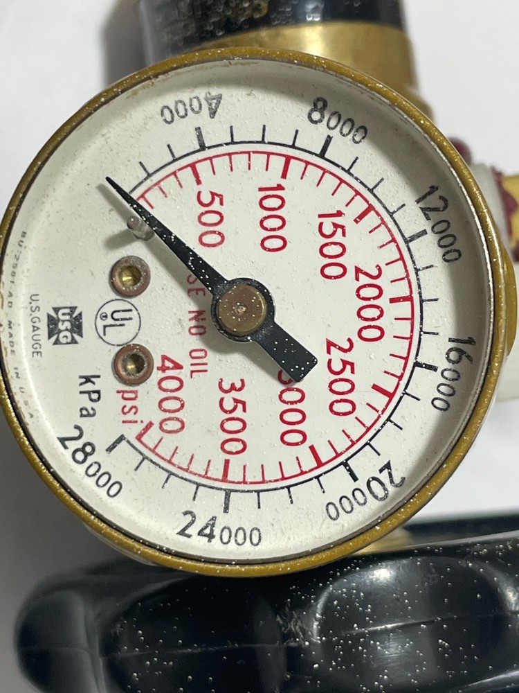 Western Compression Regulator-Gas Pressure Reducer CGA580