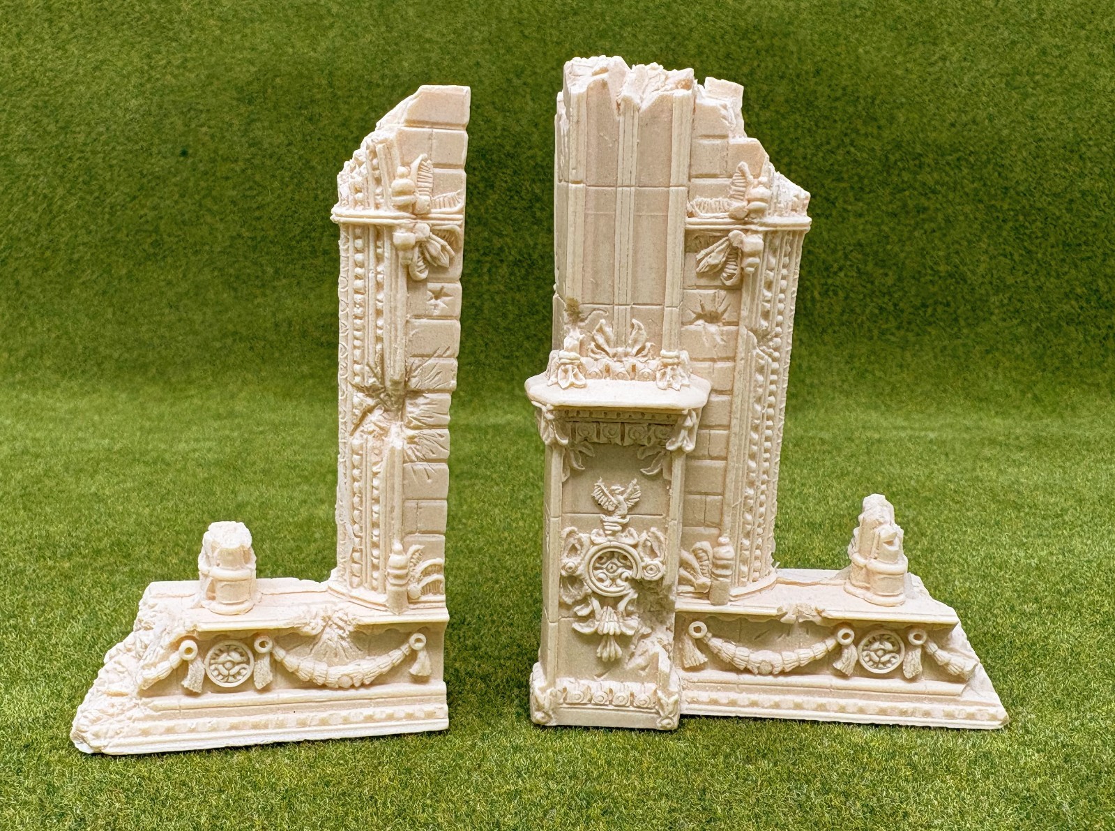 Warhammer 40k: Ruined Cathedral (Armorcast) & Gothic Ruins Rubble (3rd Ed.) GW