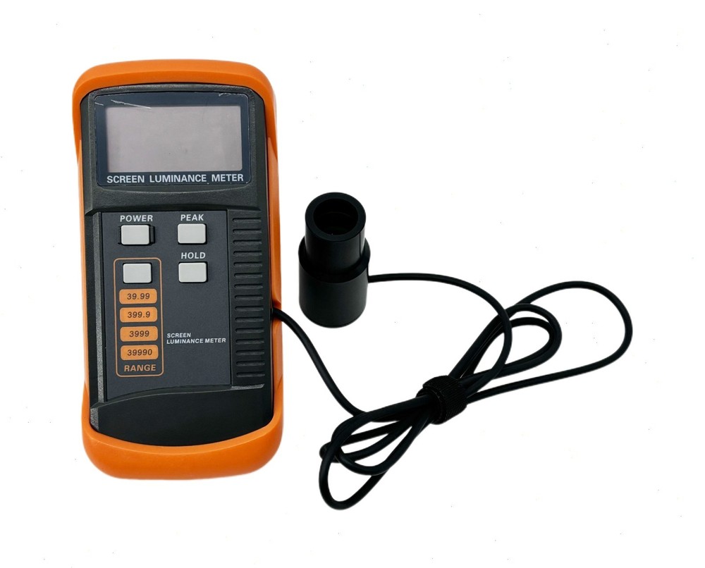 Handheld Screen Luminance Meter with Range 0.01-39990cd/m² Peak Value Latching