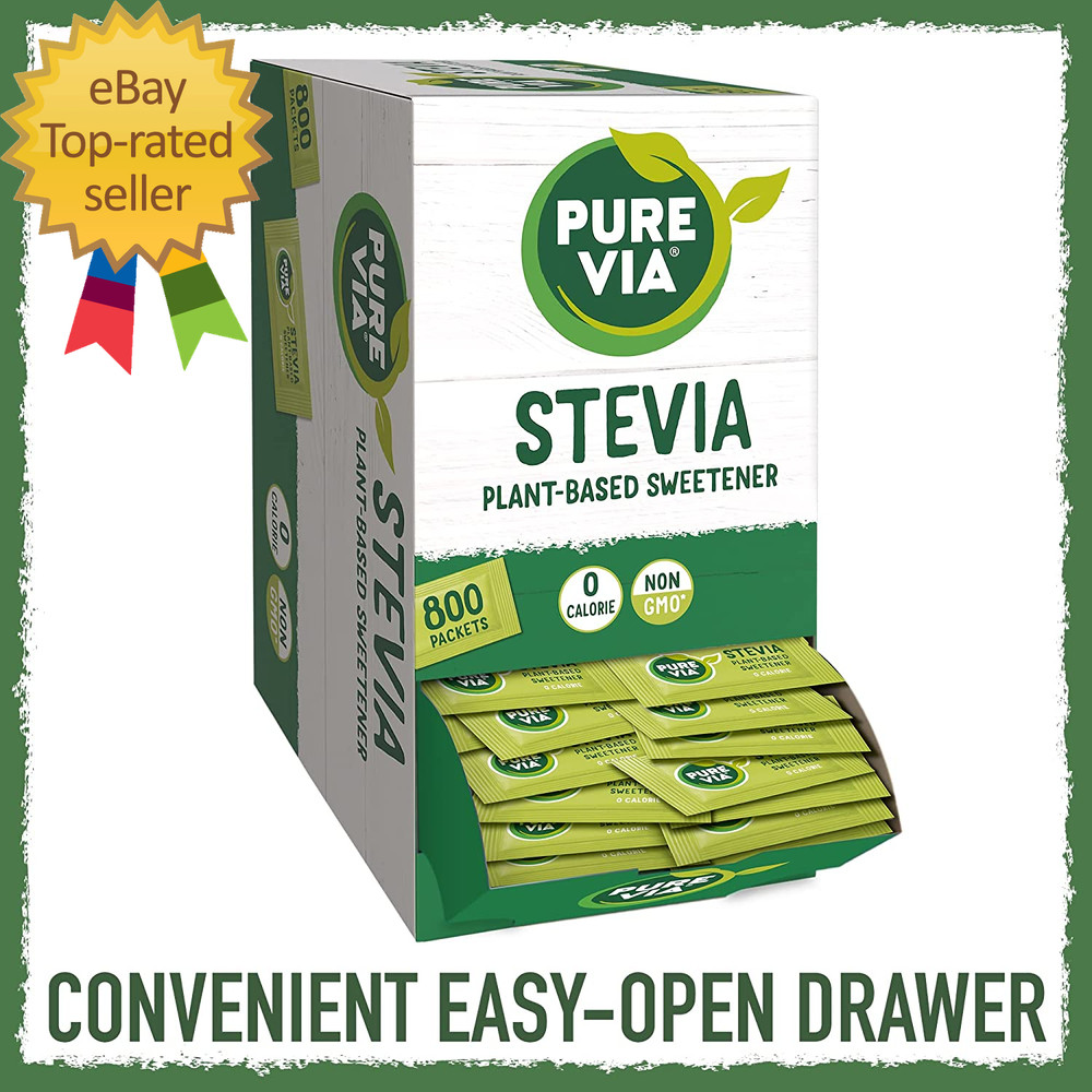 Stevia Sweetener 28.2Oz (800 Packets)