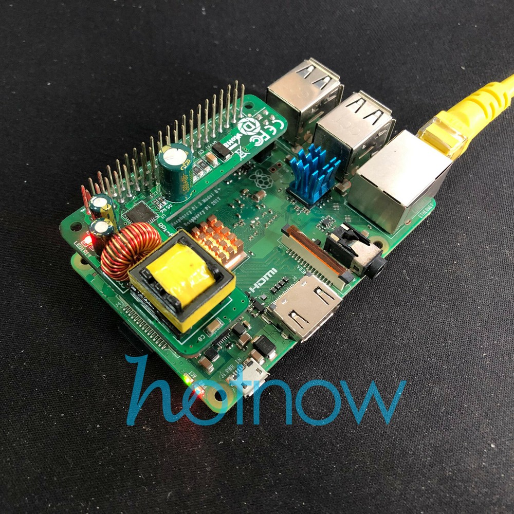Raspberry Pi 4 4B 3B+ 3B Plus PoE HAT Power Over Ethernet IEEE802.3af DC 5V 2.5A