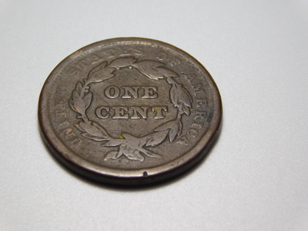 US COINS 1841 BRAIDED HAIR LARGE CENT