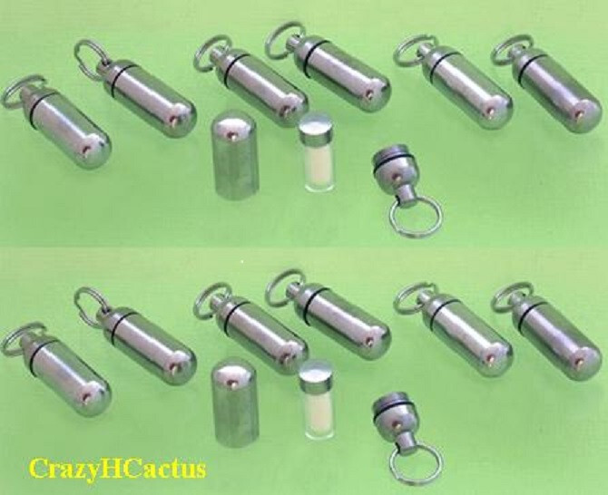 96 Micro Cache Containers Geocache Geocaching FREE LOG! + 96 Plastic Caches!