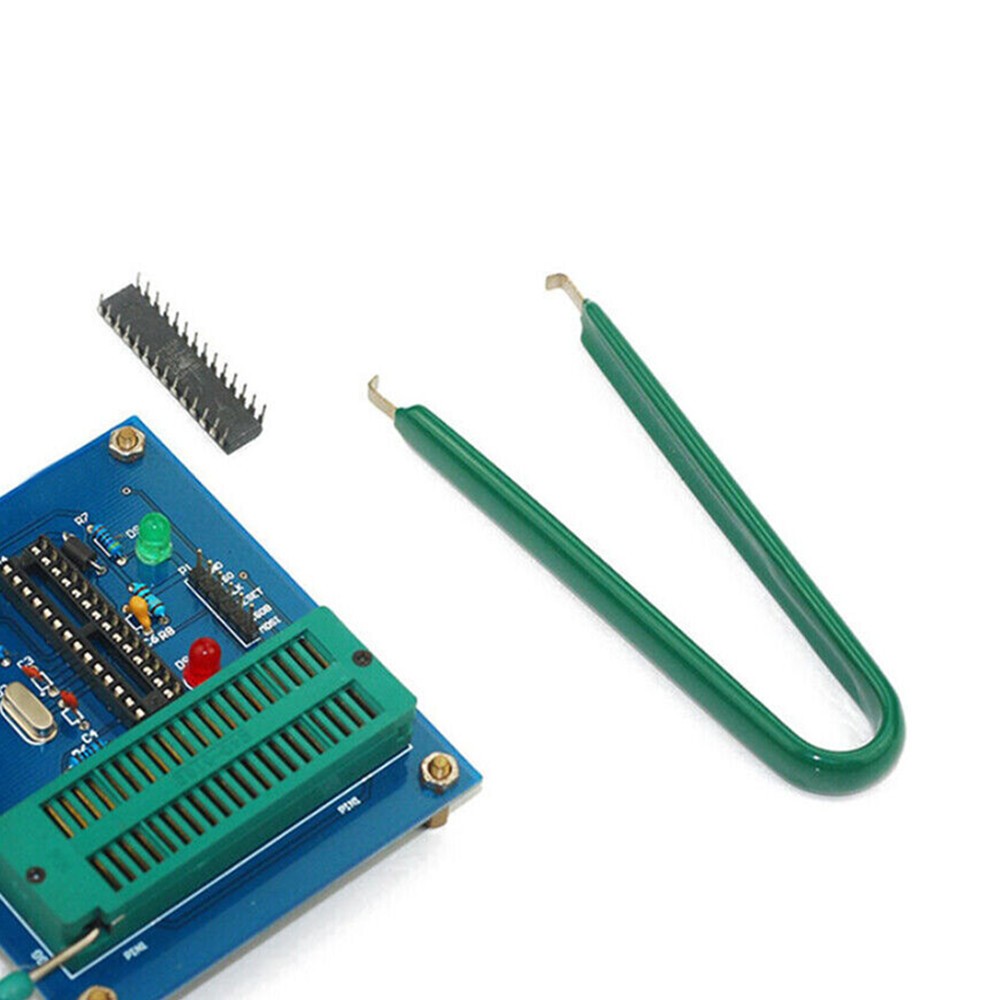 IC Chip Puller Tweezers For Circuit Board Component Extraction CPU PLCC Clamp