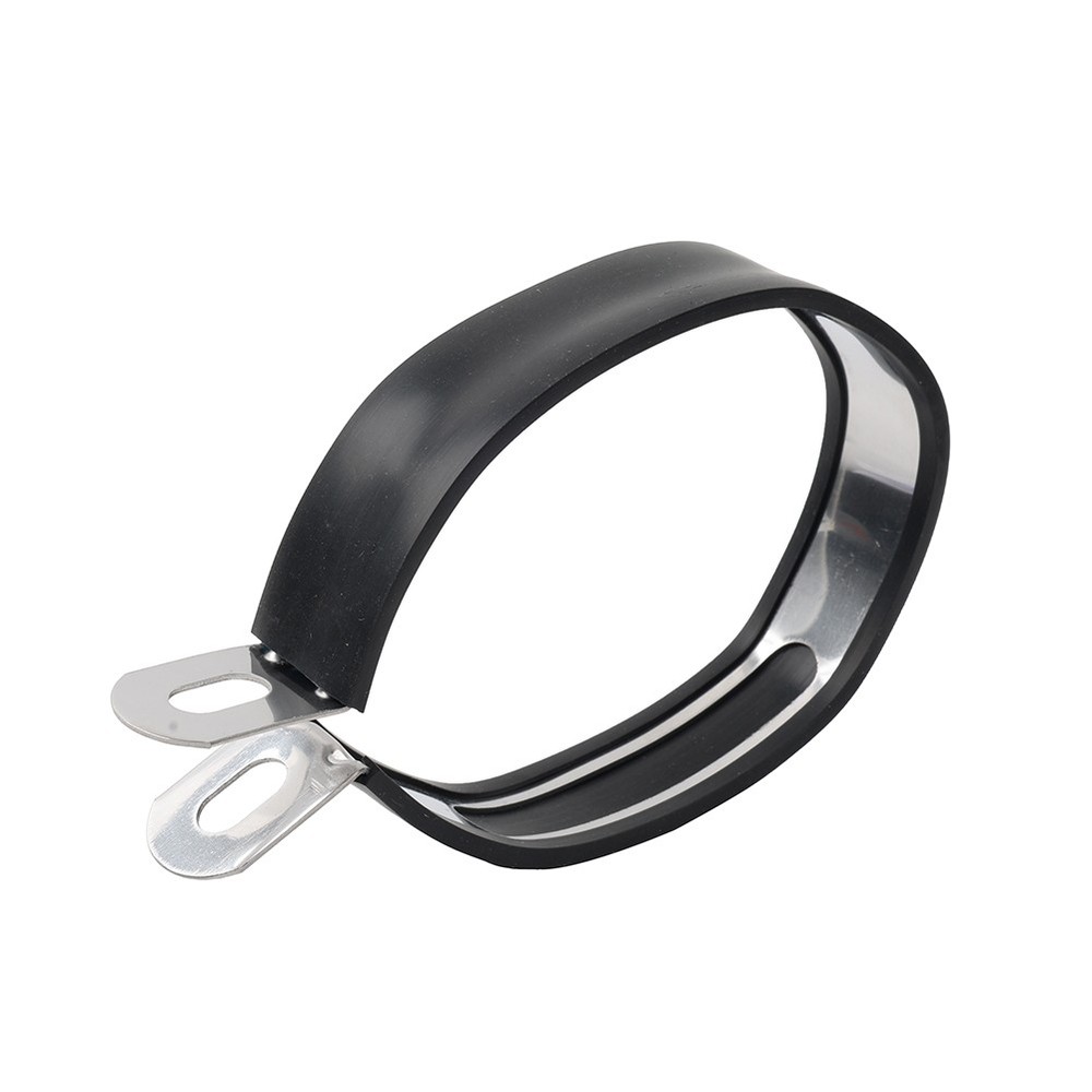 Universal Motorcycle Exhaust Clamp Mount Bracket Fixed Ring Hanger Support