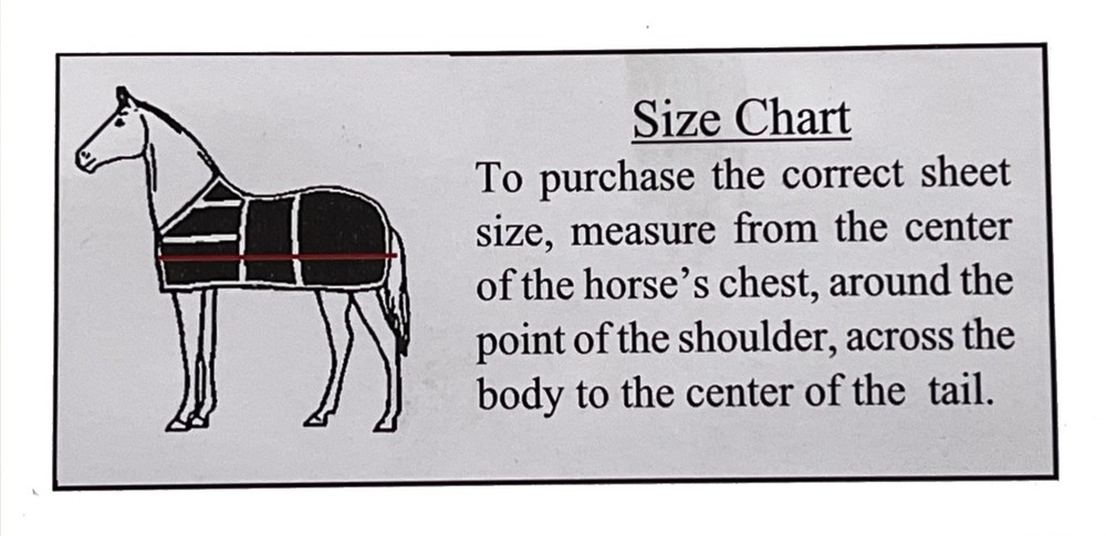 OZARK LEATHER NYLON FLY SHEET SIZE 74” GREY