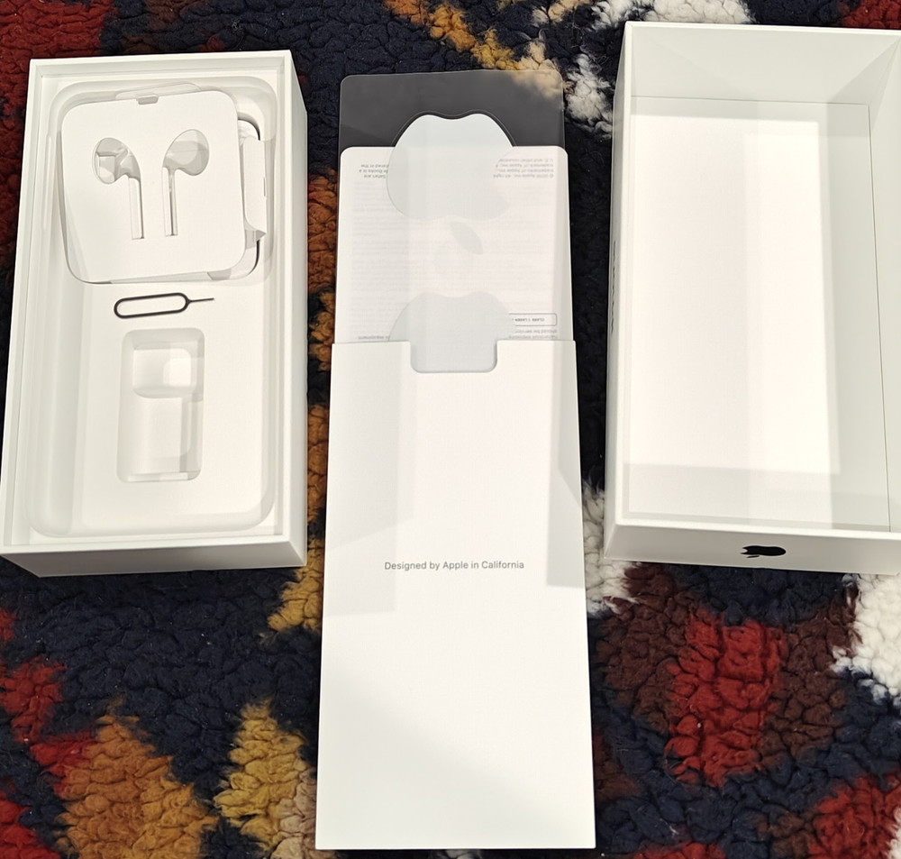 2 iPhone XS Boxes Original Apple Retail Packaging with Manual Sim Tool Only