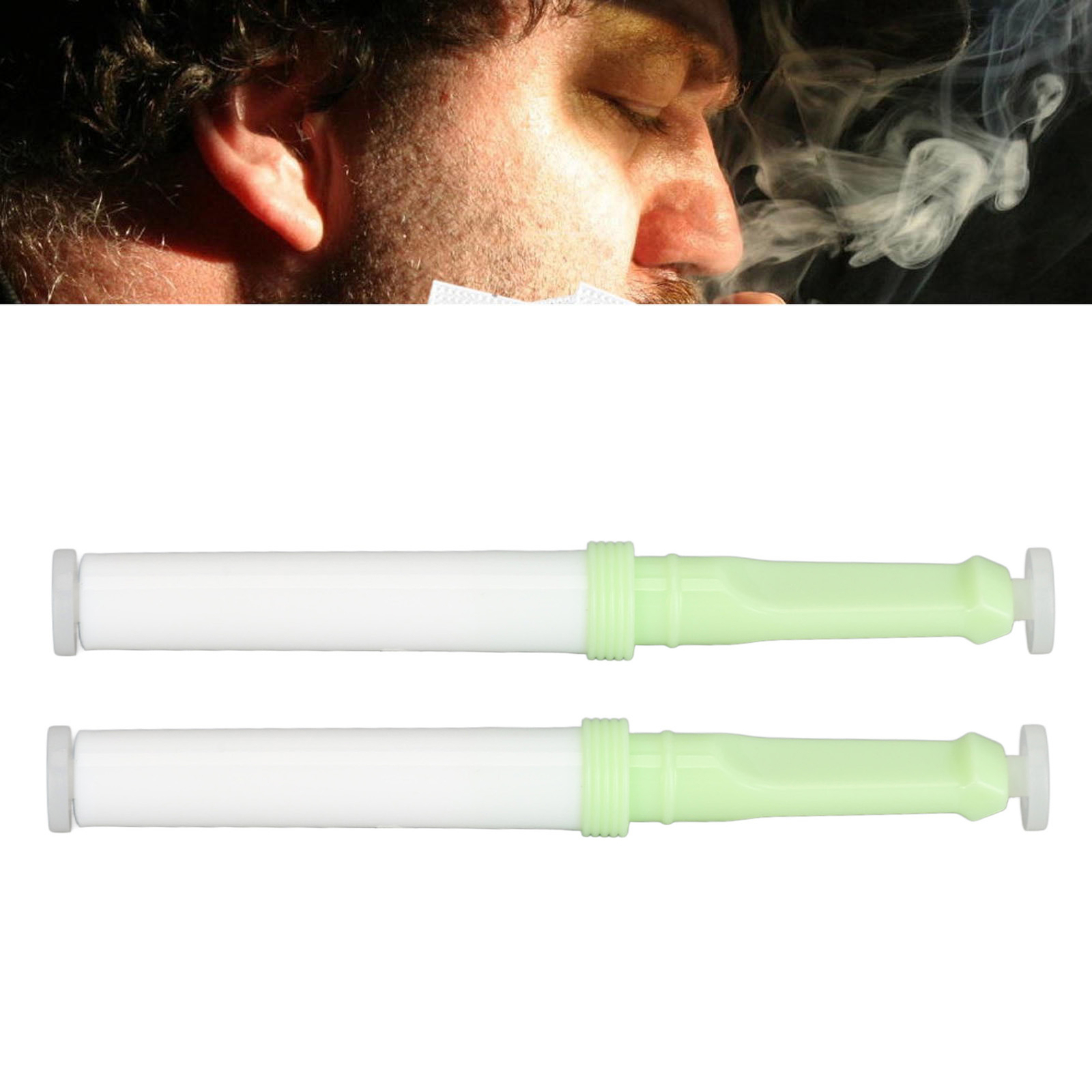 2pcs Smoke Cessation Device Concentration Stress Relief Anxiety Reduction