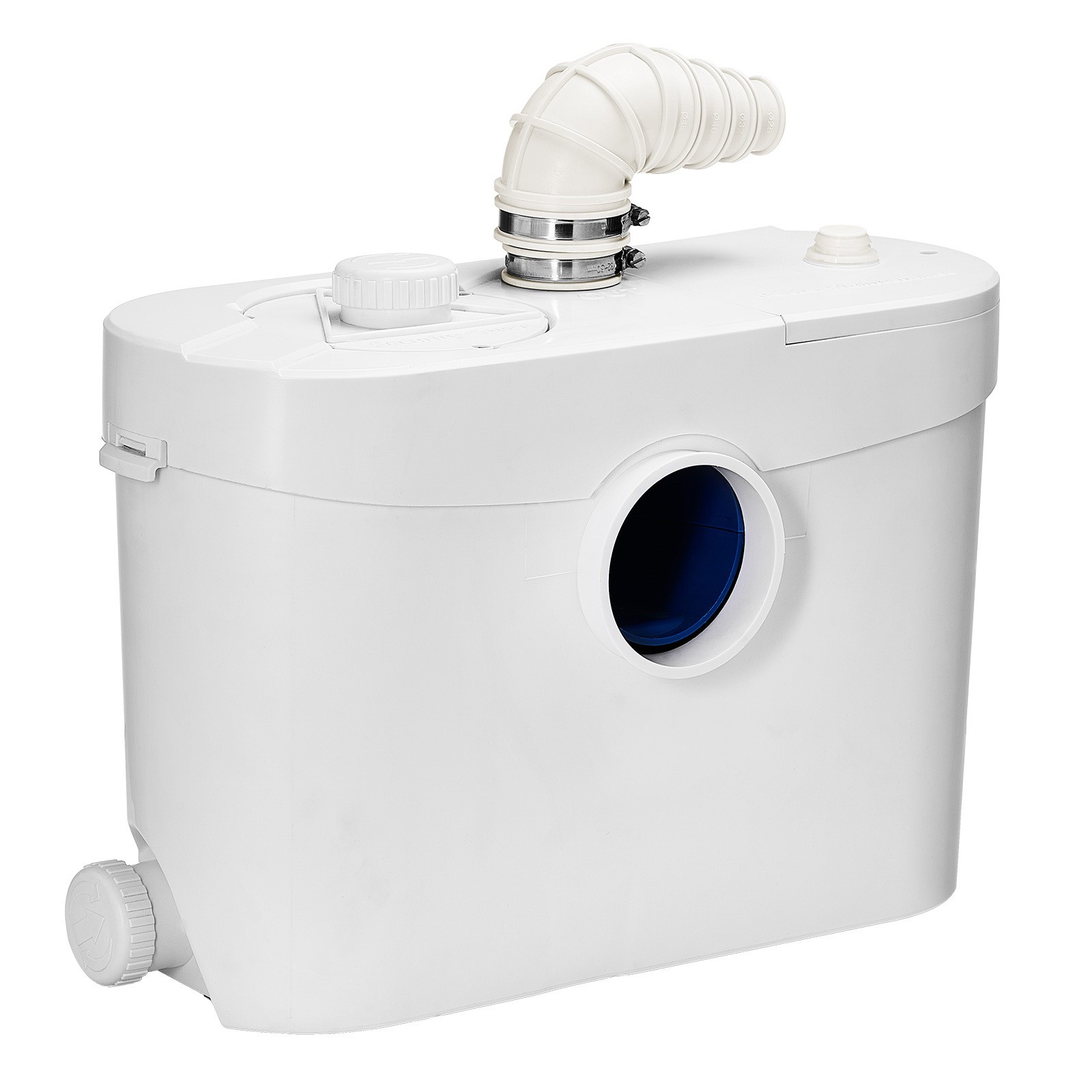 Macerator Pump 900W 48 GPM Flow 40 ft Head Lift Pump Toilet Basement Sink