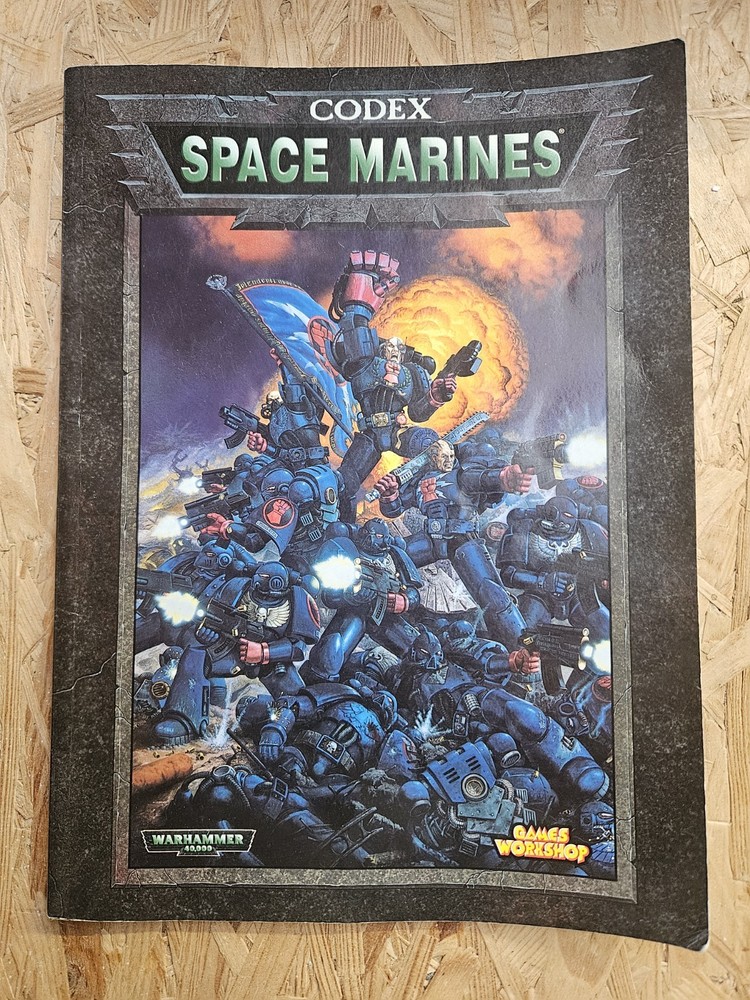 Warhammer 40k Space Marine Codex 3rd Edition Codex 4th Print 2002