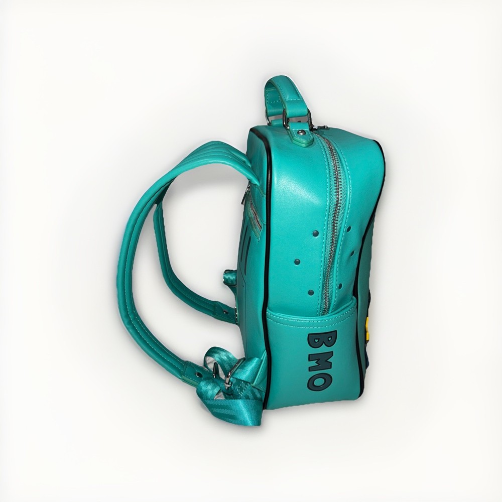 Rare Adventure Time BMO Figural Mini Backpack Interchangeable Face Plates Magnet