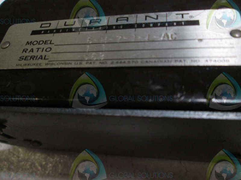 DURANT 6-H-7-1-L-AC TIMER (AS IS) UNMP