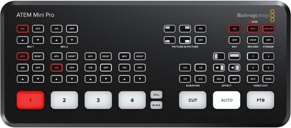 Design ATEM Mini Pro HDMI Live Stream Switcher
