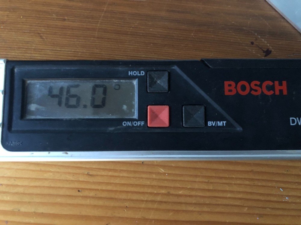 Bosch DWM40L Digital Miter Angle Finder Level