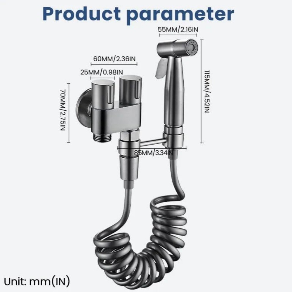 Handheld Bidet Sprayer for Toilet Shower Bidet Hose Toilet Faucet Sprayer Kit US