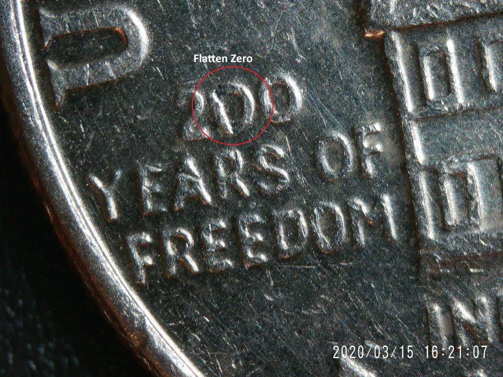 1776 To 1976 Kennedy Half Dollar Error, Several Errors on Coin