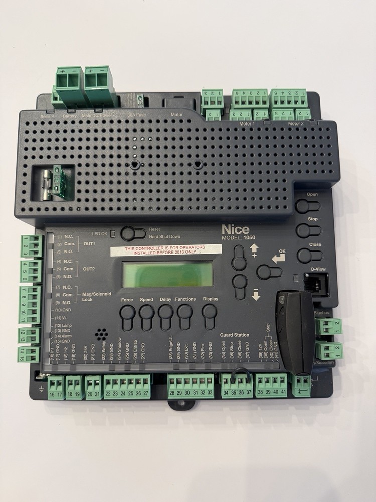 Nice Apollo 1050i Universal Smart Control Board for Swing/Slide Gate Openers