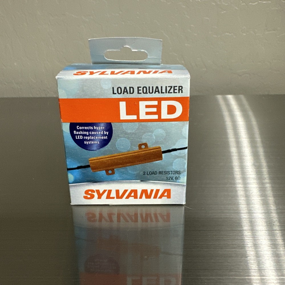 Sylvania LED Load Equalizer - Fix LED Error-Equalizer 2 Pack 12v *New In Box*