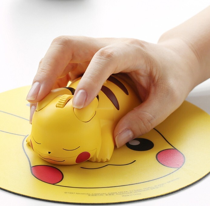 Pokemon genuine Pikachu Bluetooth mouse Wireless Mouse -Bulk Pacakge