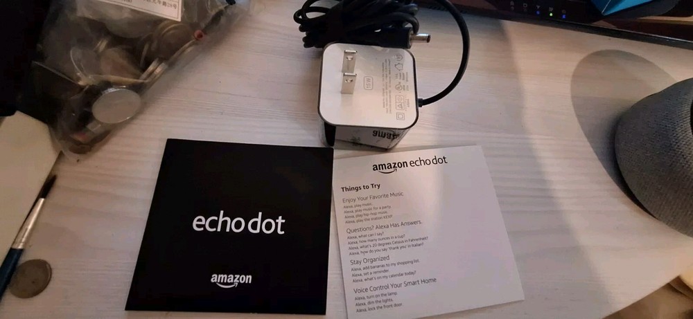 Amazon Echo Dot (3rd Generation) Smart Speaker with Alexa Charcoal, newother