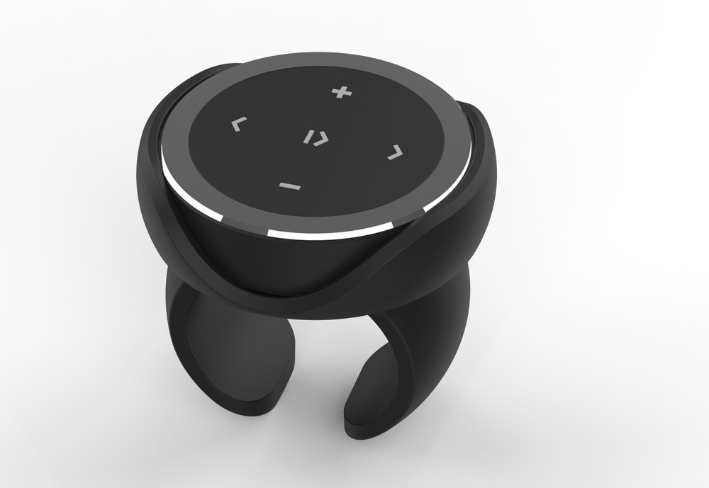 Wireless Bluetooth Media Control Button with Selfie Functionality