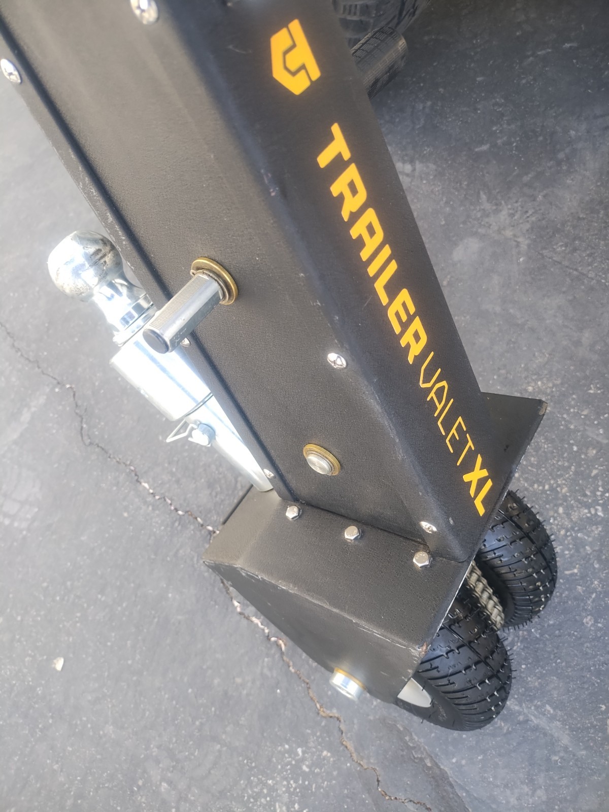 Trailer Valet XL Dolly, 2" Ball with hand crank Trailer Mover Tongue Jack Dolly