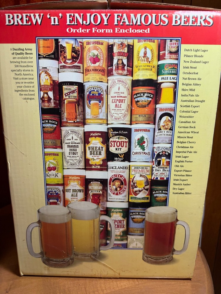 Mr. Beer Microbrewery Home brew Kit w/ box