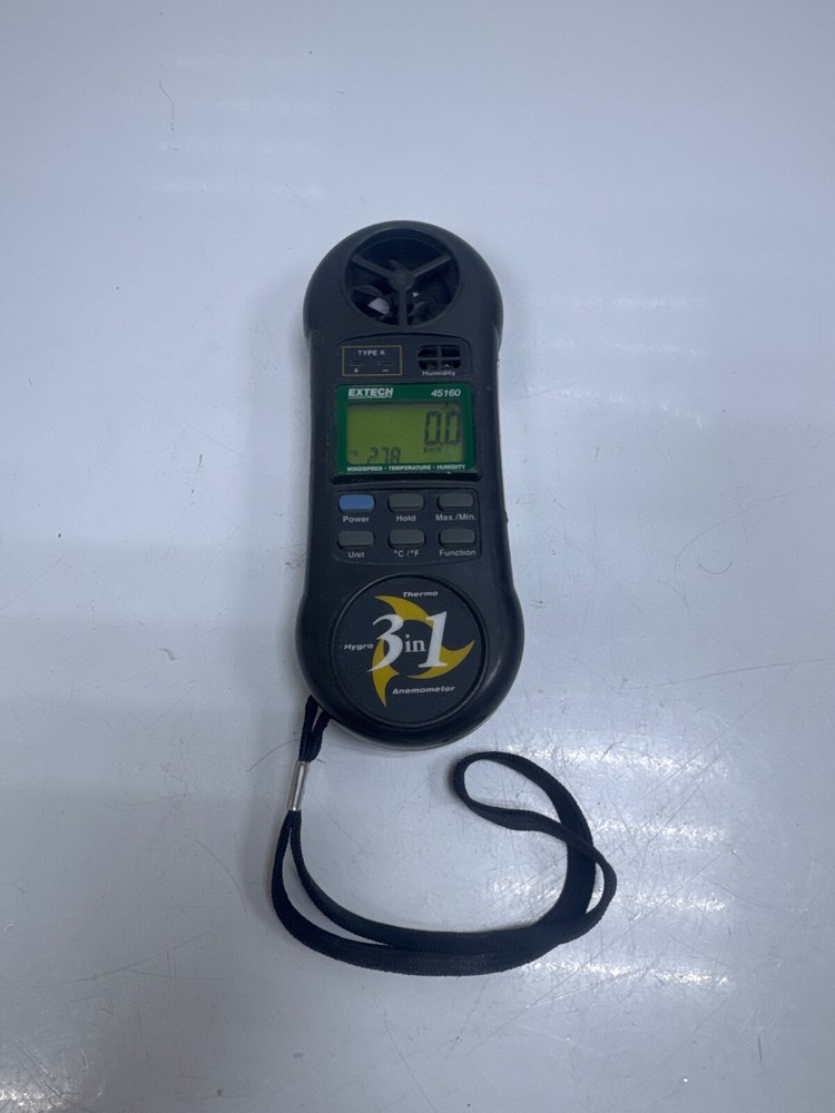 Extech 45160 3-IN-1 HYGRO-THERMO ANEMOMETER