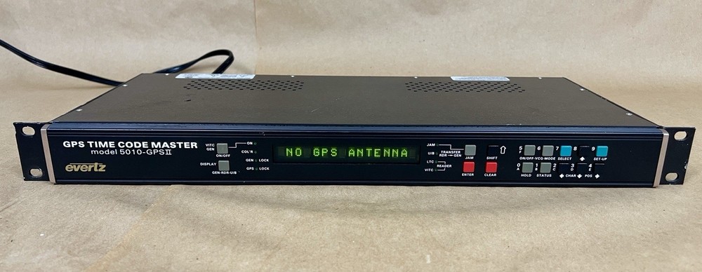Evertz GPS Timecode Master 5010-GPS II