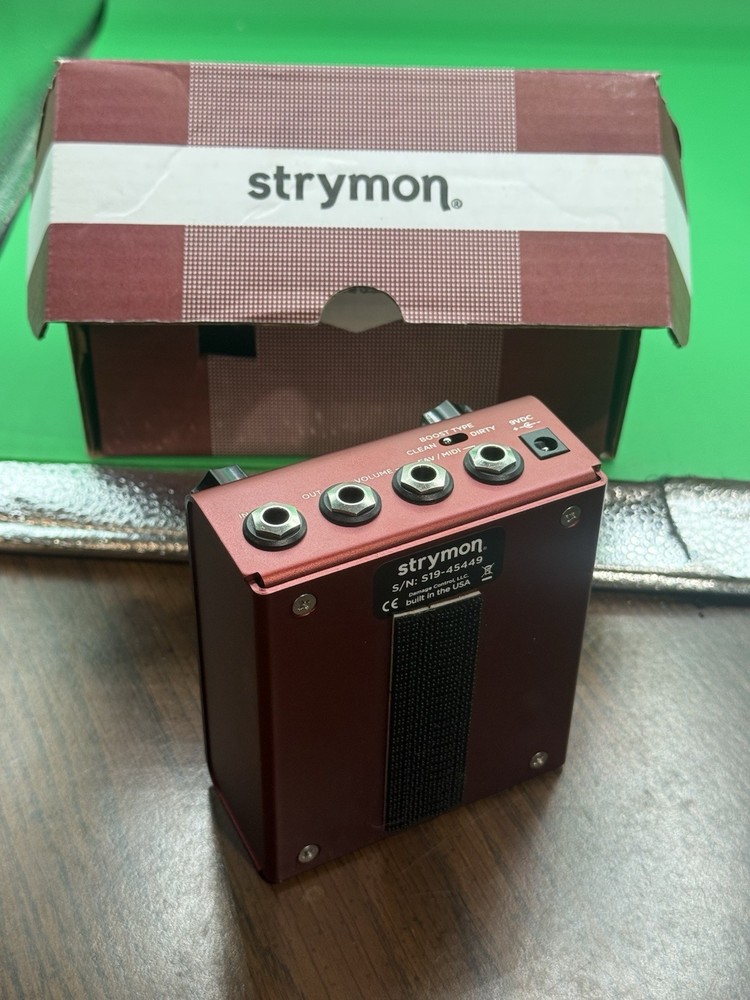 Strymon Compadre Dual Voice Compressor & Boost With Box Tested