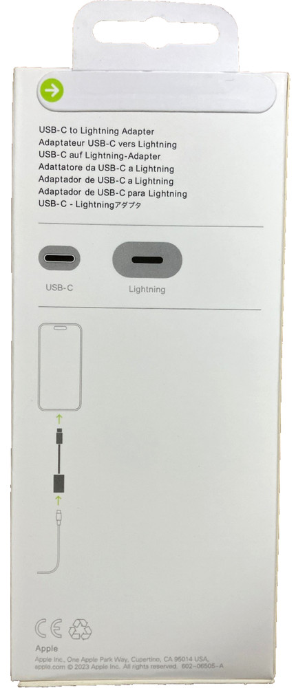 Apple USB-C to Lightning Adapter New