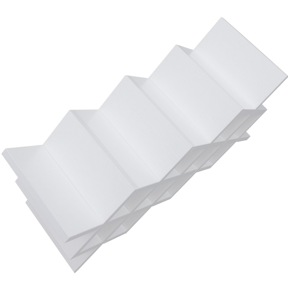Bottle Wine Lattice Rack 10 Grids Wall-Mount Insert Display Storage Holder Shelf