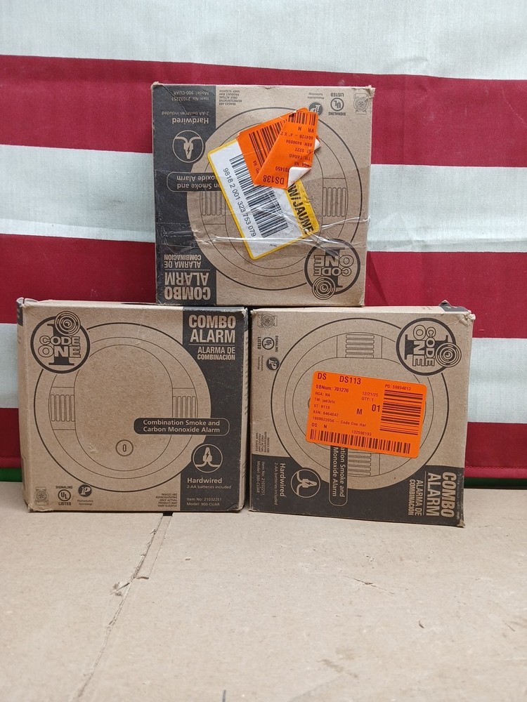 Kidde Code One Combo Alarm Smoke Hardwired White New OPEN BOX