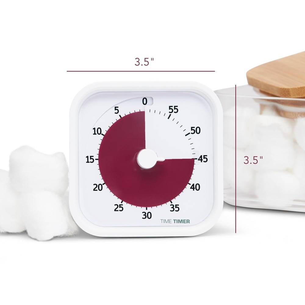 Time Timer Home MOD — 60 Minute Kids Visual Timer Home Edition — For Homescho...