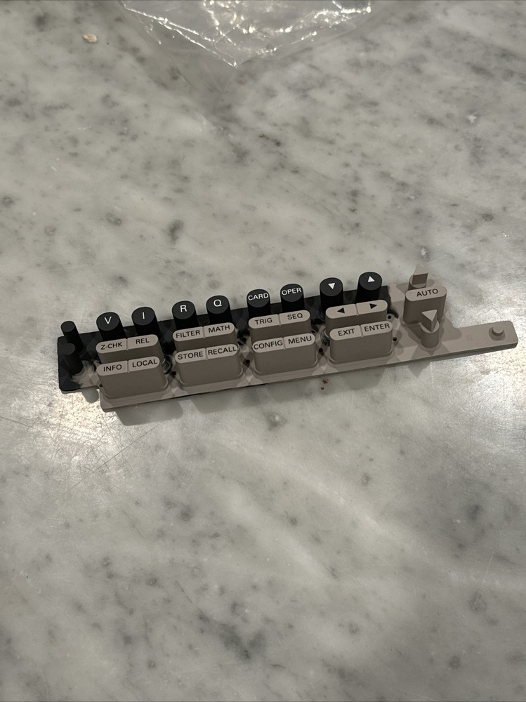 Keithley 6517 Electrometer Meter Front Panel Control Conductive Rubber Switch