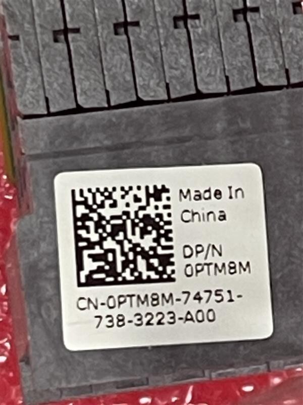 PTM8M Dell PowerEdge FX2s PCI-E Riser Module USED