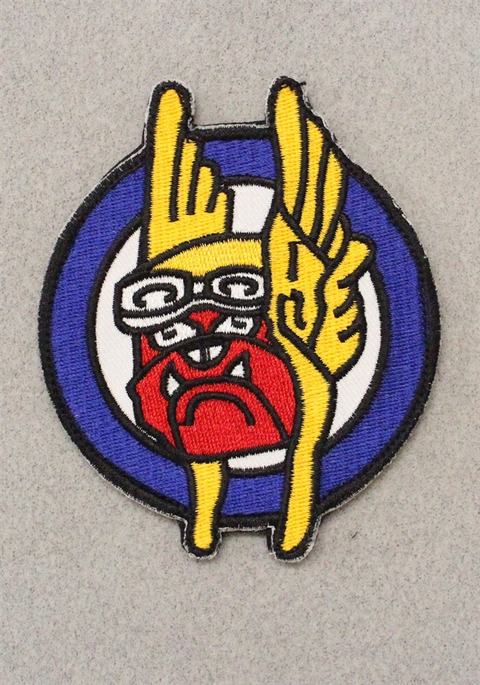 355th Fighter Squadron (Heritage) w/hook & loop back - USAF Air Force Patch 2157