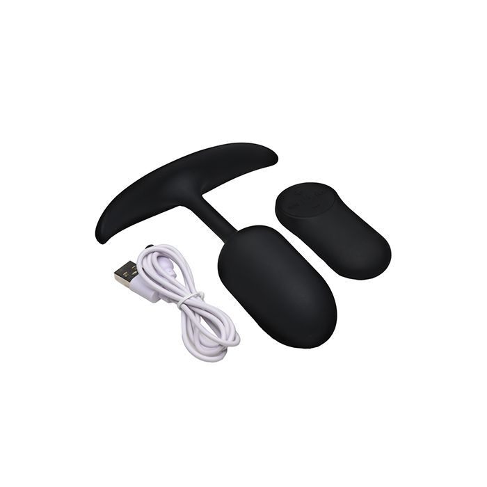 Heavy Hitters Vibrating Weighted Silicone Anal Plug