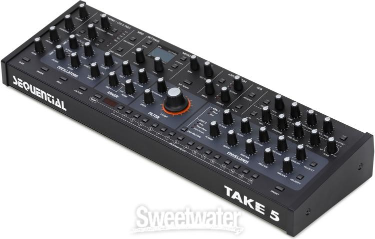 Sequential Take 5 Polyphonic Desktop Synthesizer Module