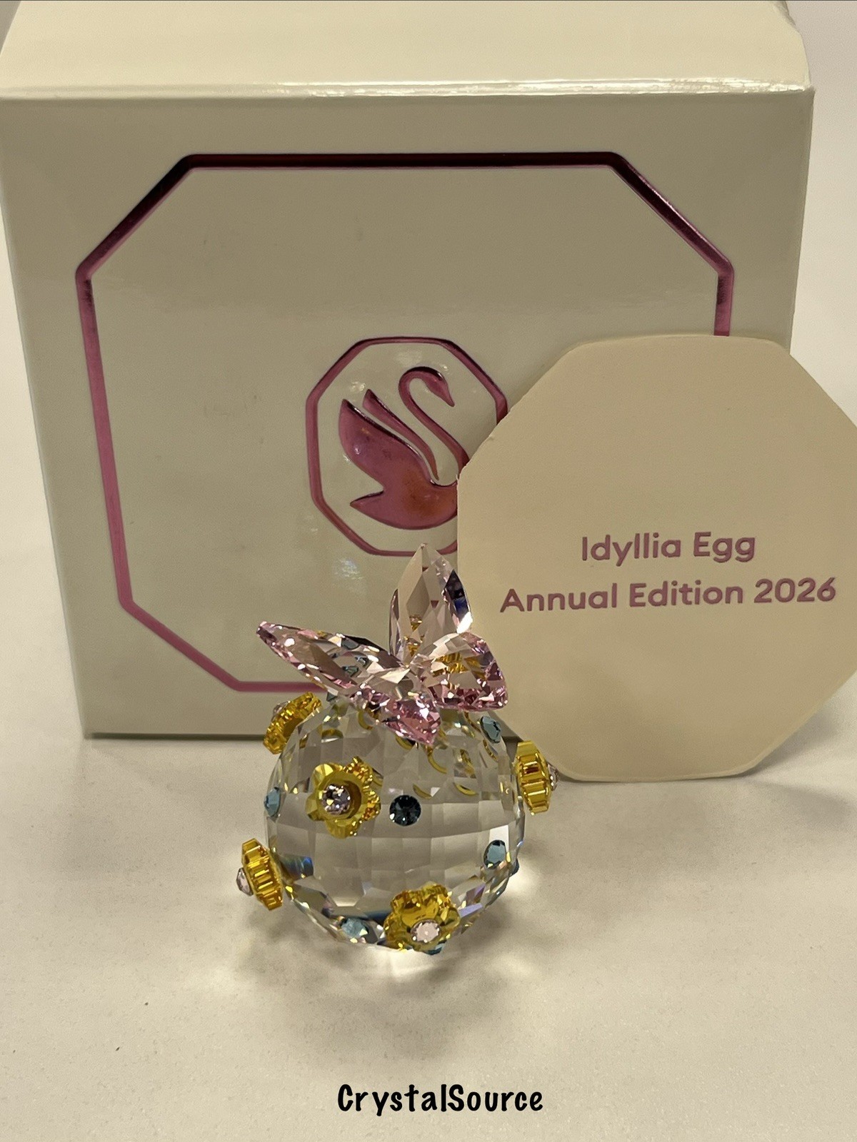 Swarovski Crystal IDYLLIA Egg Annual Edition 2026 Figurine 5748248