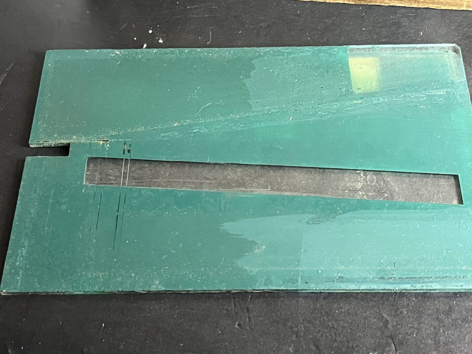 Wooden Small Countertop Trade Simulator. Handmade? Very rare very cool.