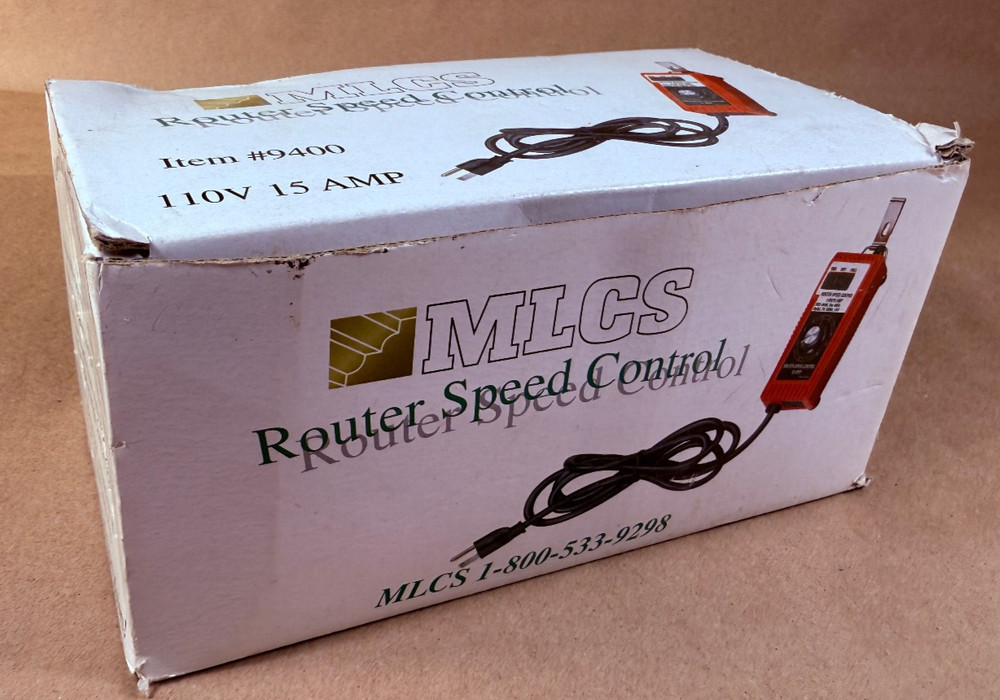 NEW in Box - MLCS Solid State Router Motor Speed Control 9400 - 15 amp