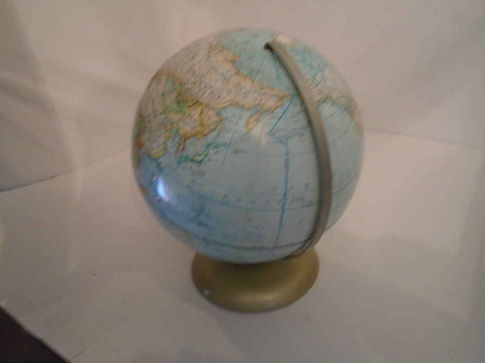 Rand McNally Globe Political Globe 12" Rotating Raised Relief