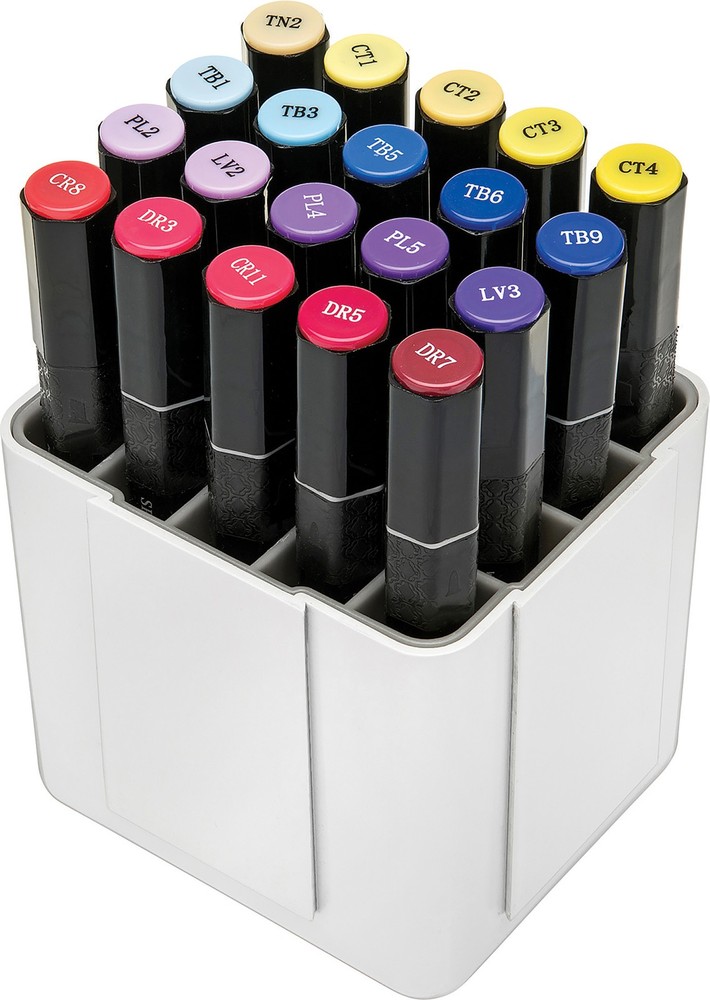 Deflecto Interlocking Marker Organizer (29123cr)