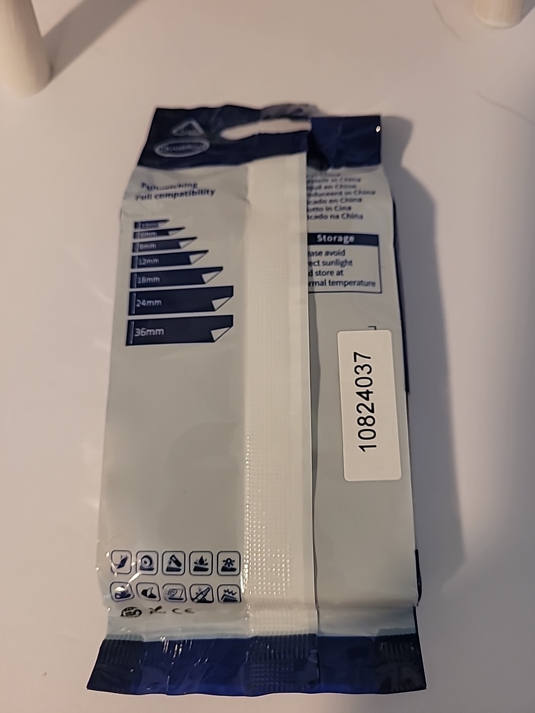 9 Tape Cassette Laminated 12MM Black On White Tapes AZE-231 Printer Brand New