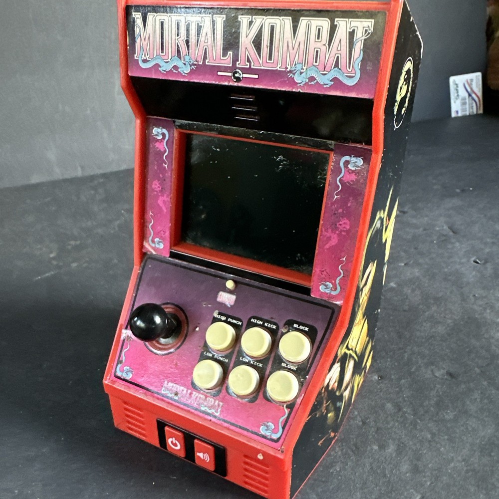 Mortal Kombat Klassic Mini Arcade Game Console Super Fun! Untested #R57