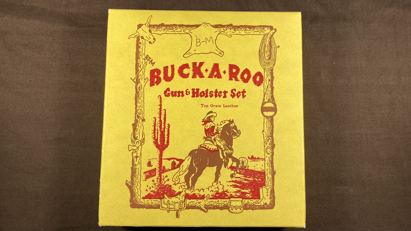 6 Vintage Cap Gun Original Bullets Holster Parts Playset 50s 60s Made in USA