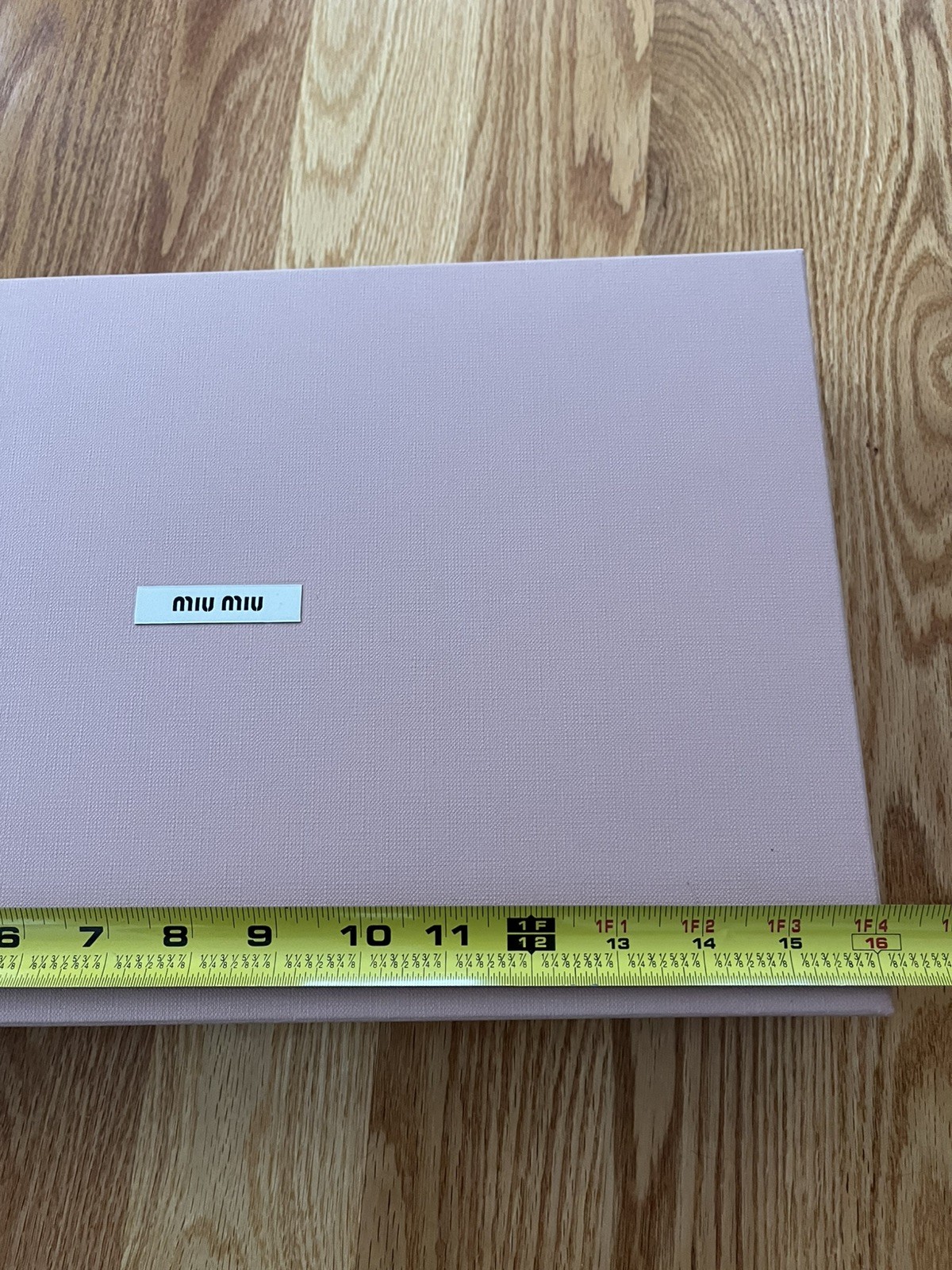Miu Miu Authentic Empty Gift Box 16x10x3 w/tissue