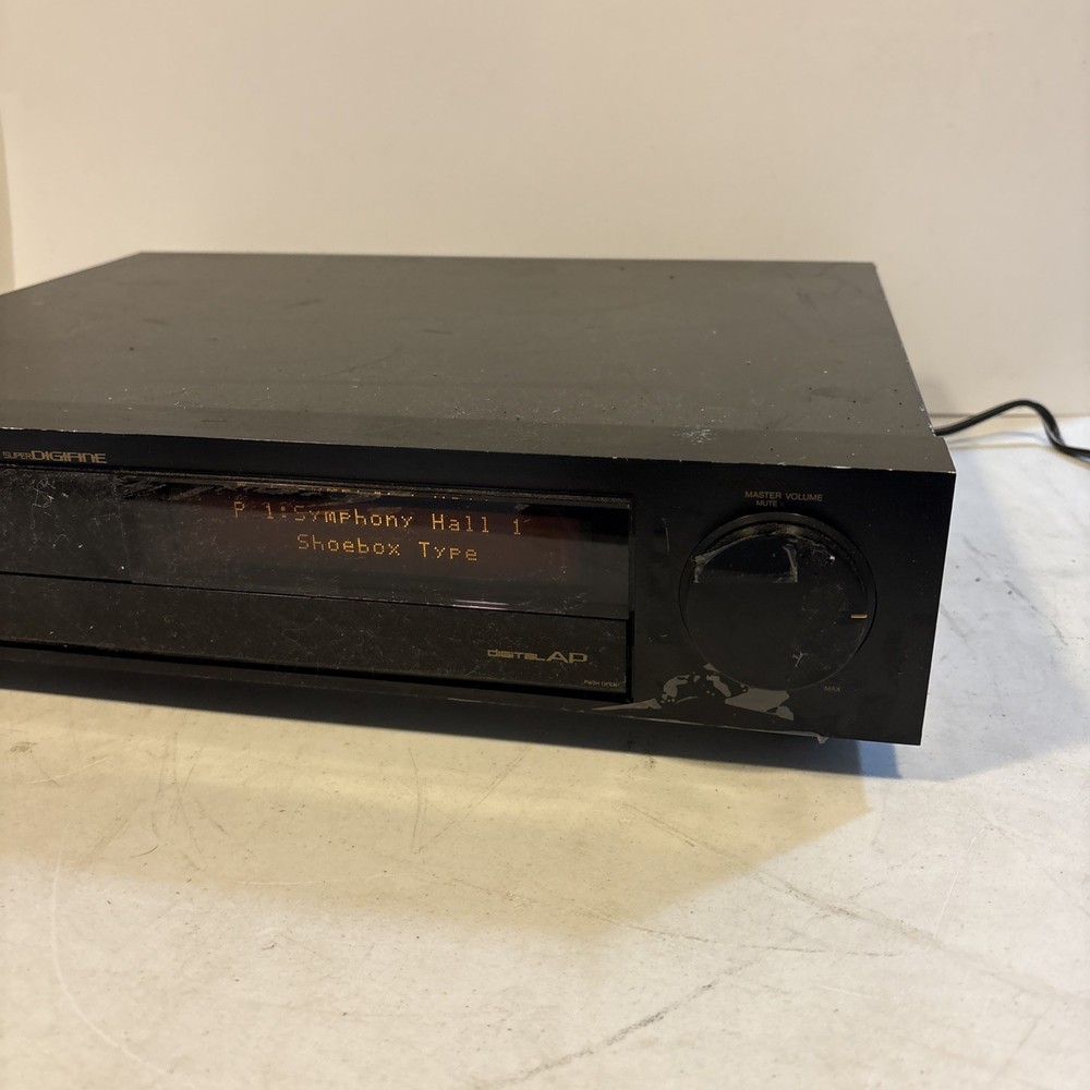 JVC XP-A1000 Digital Acoustics Processor -Works But Has Adhesive On Front -READ!