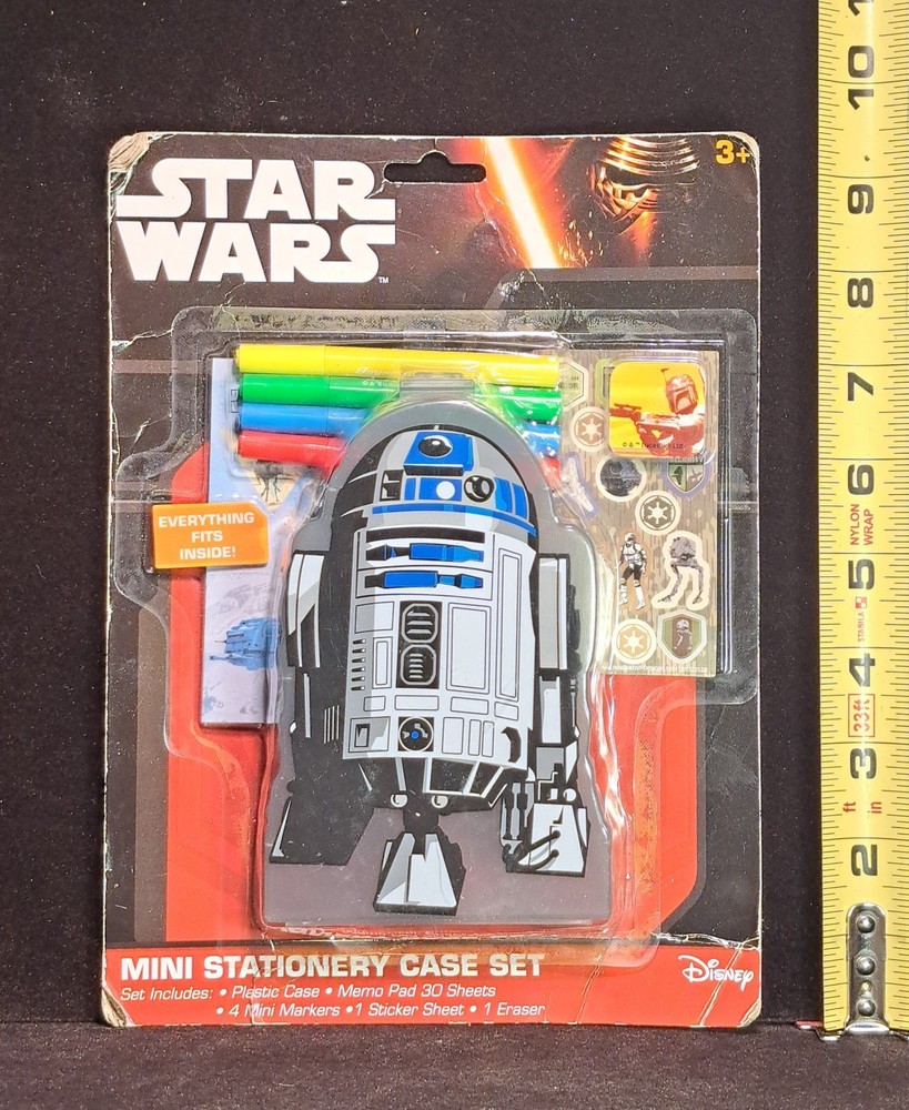 Disney Star Wars R2-D2 Mini Stationery Case Set.